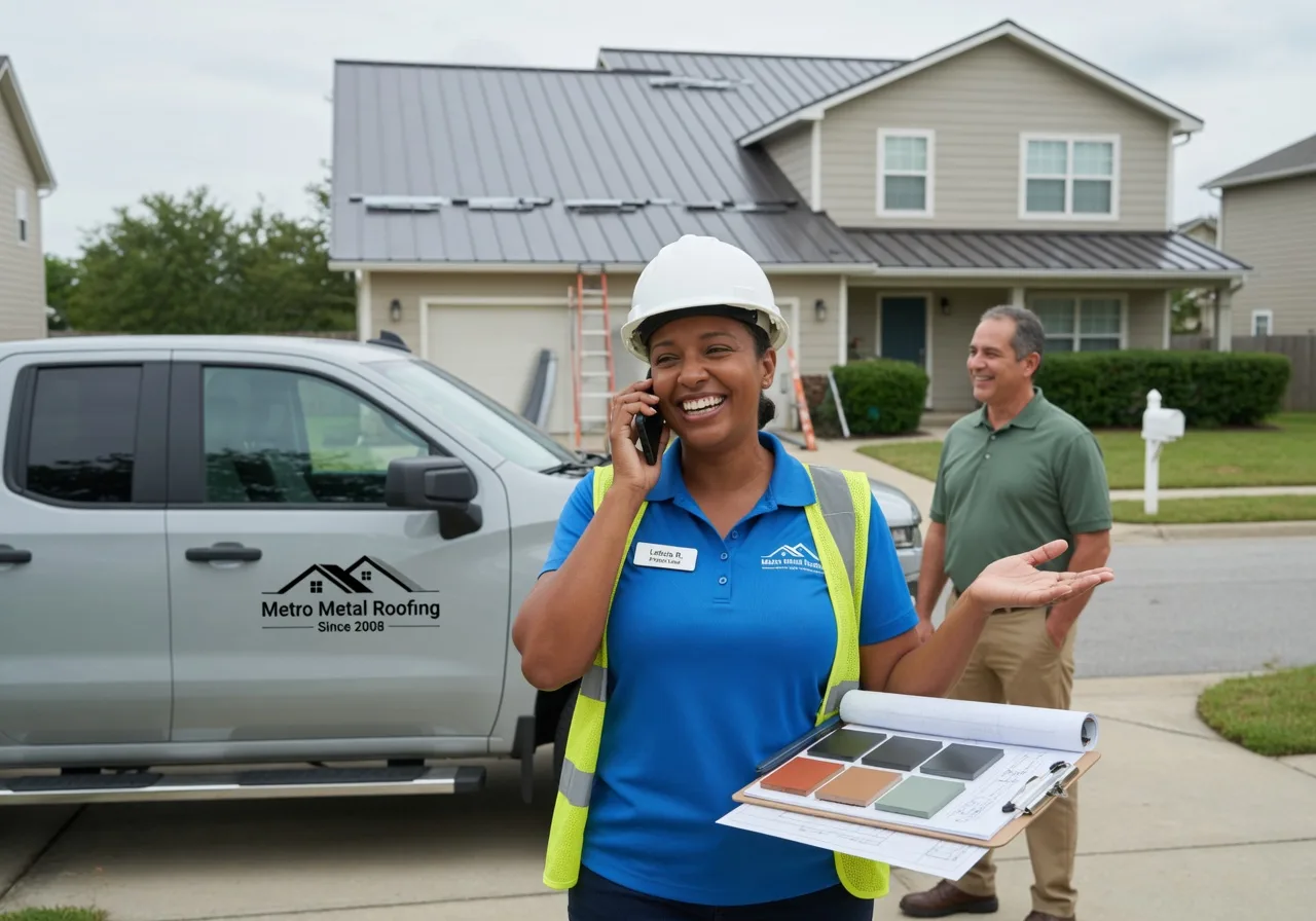 Storm Damage Metal Roof Repair in Hill City, ID